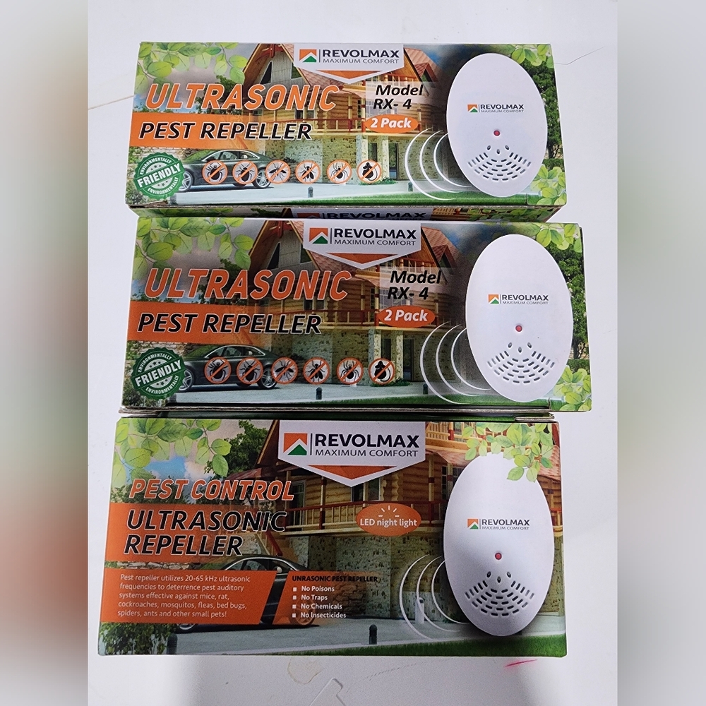 Revolmax Ultrasonic Pest Repeller 6 Pack